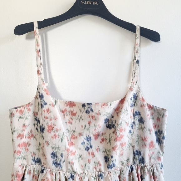 New Rebecca Taylor Emma Sleeveless Long Midi Dress In Multi Combo NWT Size 8 - Picture 11 of 17